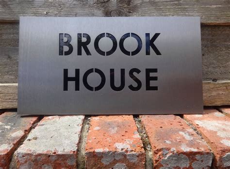 house metal signs|free standing metal house signs.